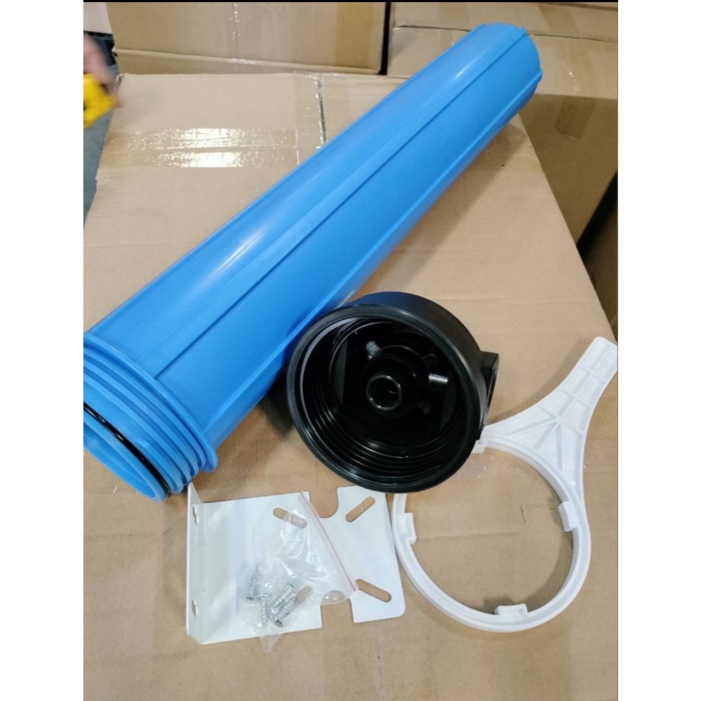 Housing 20 นิ้ว กระบอกน้ำ แถมฟรี ไส้กรอง pp 20 นิ้ว