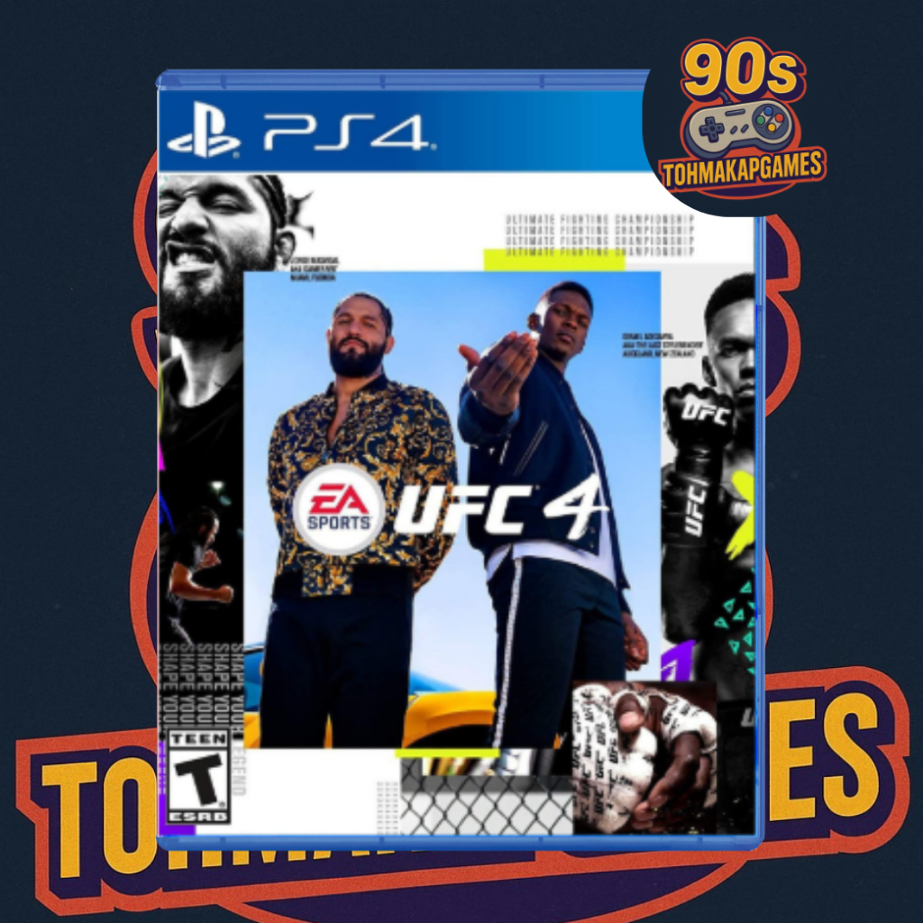 (มือ1/มือ2) แผ่นเกม PS4 : EA SPORTS UFC 4