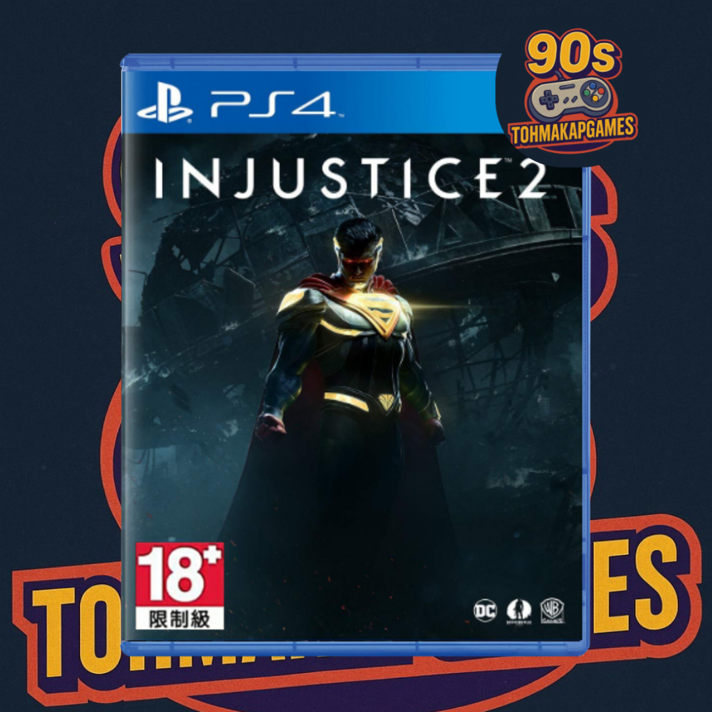 (มือ2) แผ่นเกม PS4 : Injustice 2
