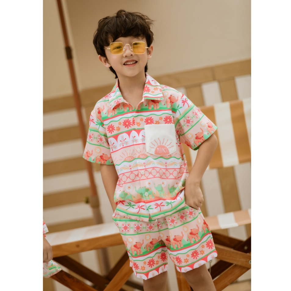 NIKI BEBE - ชุดเซ็ตลูกชาย Chang Thai Collection