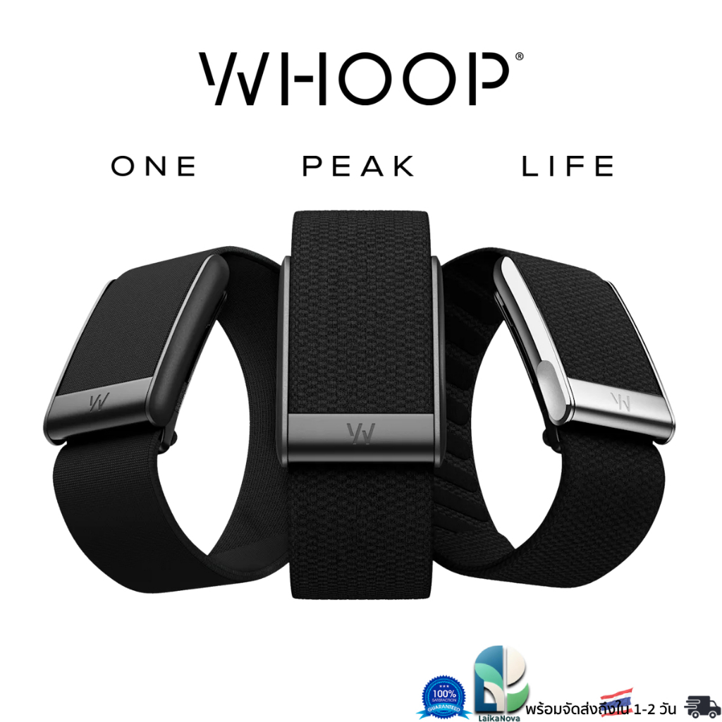 WHOOP 5.0 | MG Health and Fitness Wearable – 24/7 Activity Tracker + 12-Month Membership | พร้อมส่งใ
