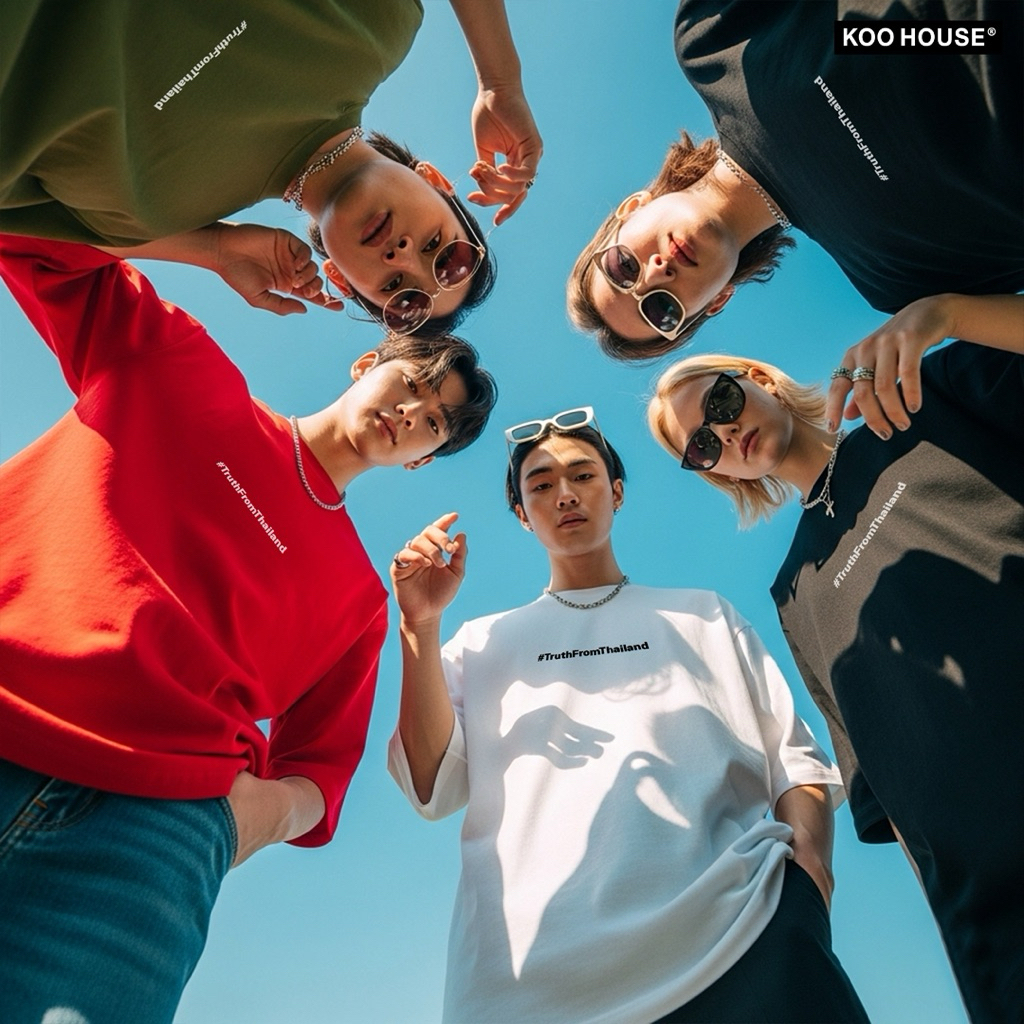 KOO HOUSE | Truth From Thailand | เสื้อโอเวอร์ไซส์ Comb no20