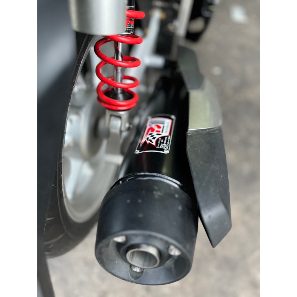 ท่อ PO1 รุ่น Honda PCX 150 (2018-2020) พร้อมคอท่อสแตนเลส ผ่าดัง/ผ่าหมก ท่อผ่าpcx ท่อpcx2018