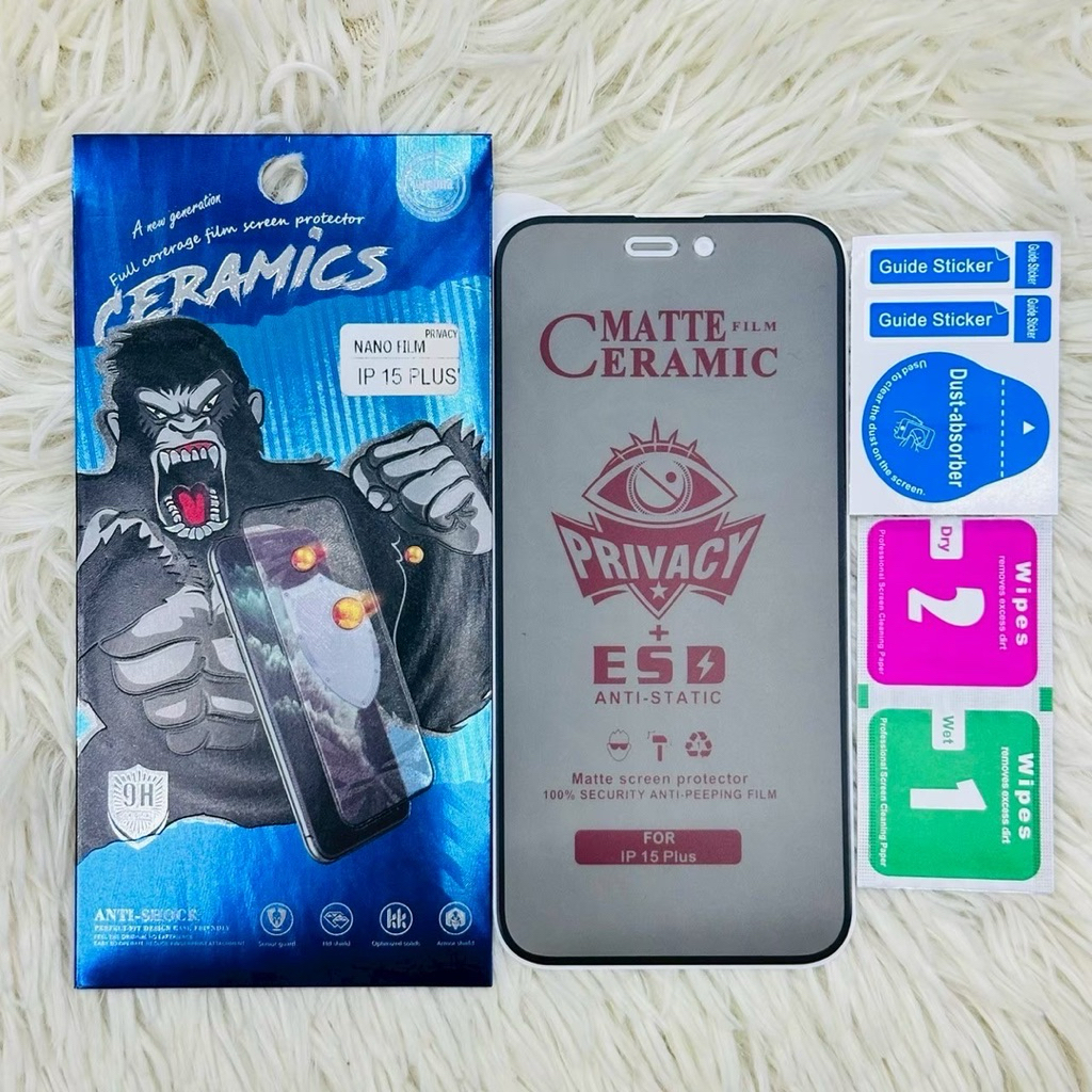 ฟิล์มเชรามิก PV กันมอง ใช้สำหรับSamsung A35 A55 A36 A56 A22(4g) A22(5g) A23(5g) A24 A32(4g) A32(5g) 