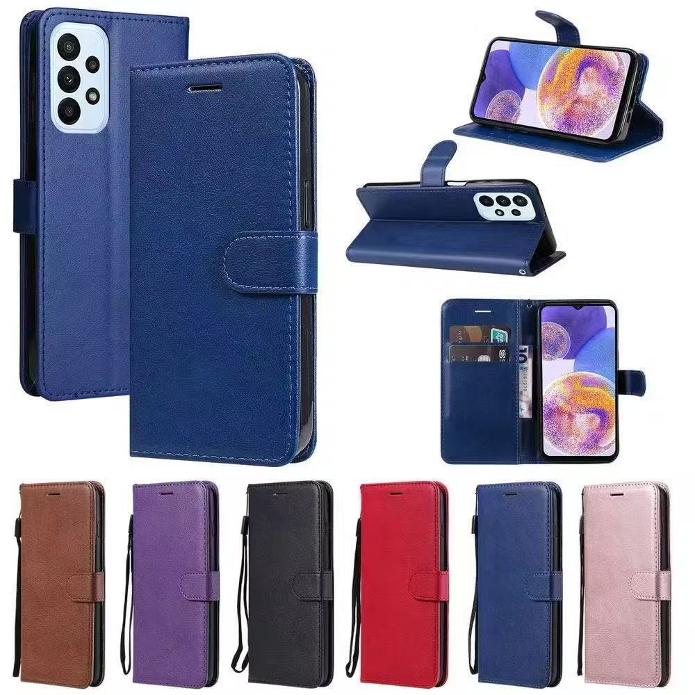 เคสฝาพับ มีล็อค สำหรับ Samsung A52 A52S A53 A23 A72 A73 A11 M11 A12 M12 A02 M02 A32 4G A21S A33 A32 5G A22เคสมีแม่เหล็ก