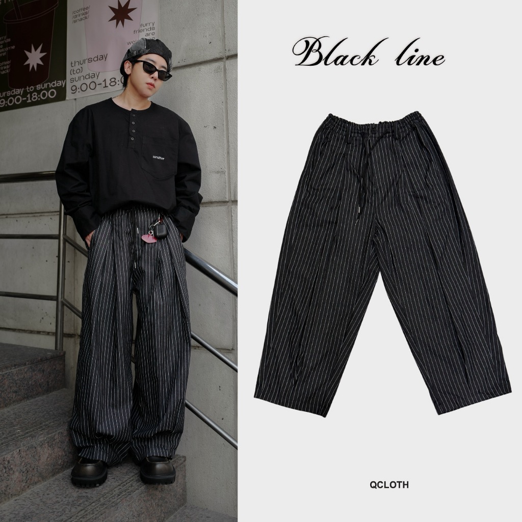 QCLOTH : LUCA PANT มีตั้งแต่เอว  30"- 46"