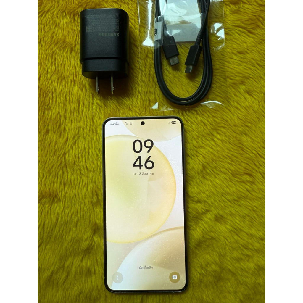 Samsung Galaxy S24-5G-8/512GB.เครื่องศูนย์ไทยใหม่จริงๆสวยสุดๆ