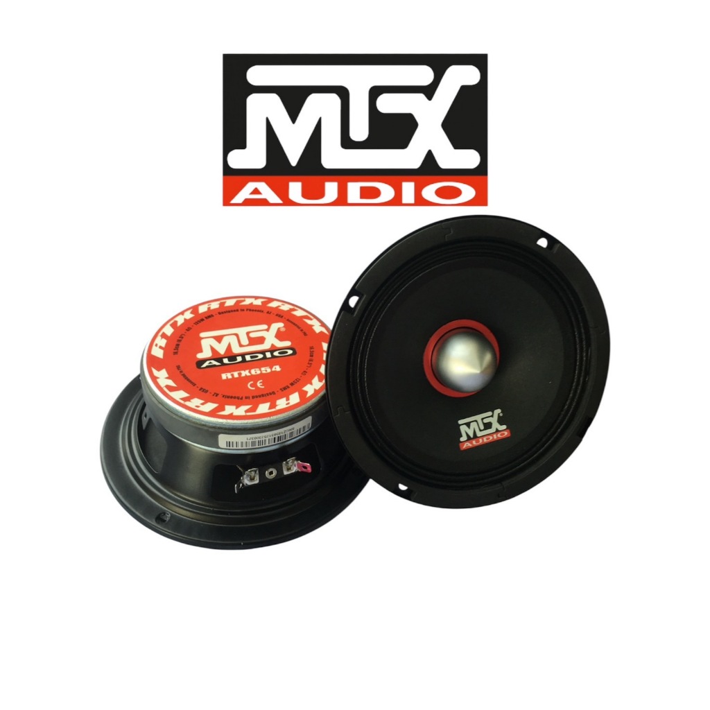 MTX AUDIO ลำโพงเสียงกลาง รุ่น RTX654 งานยุโรป จำนวน 1 คู่ / 2 ดอก