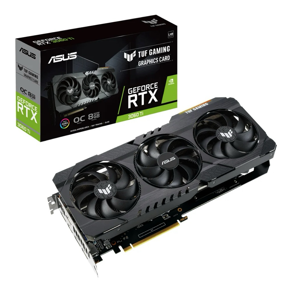 ASUS TUF RTX3060TI 8G V2 GAMING - 8GB GDDR6