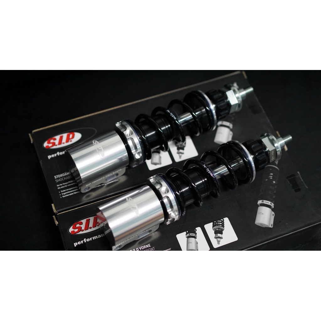 โช๊ค SIP SILVER สำหรับ Vespa ตรงรุ่น 185mm