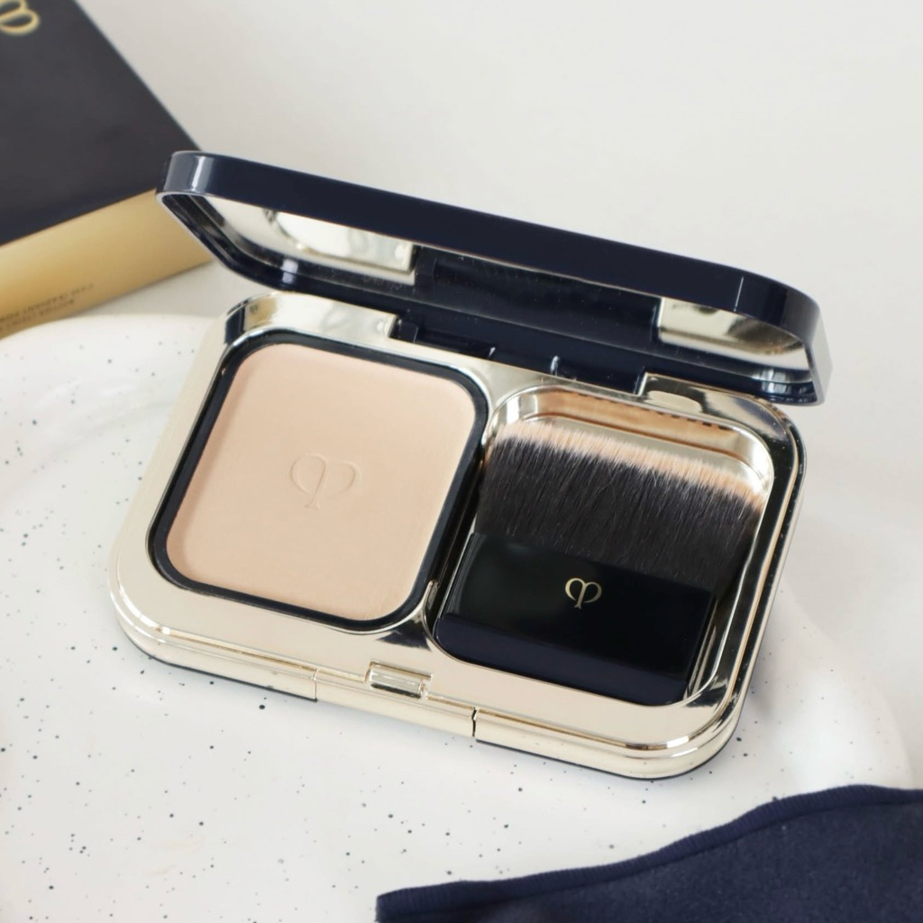 (ป้ายไทย) CLE DE PEAU RADIANT POWDER FOUNDATION แป้งอัดแข็งสุดลักชู!