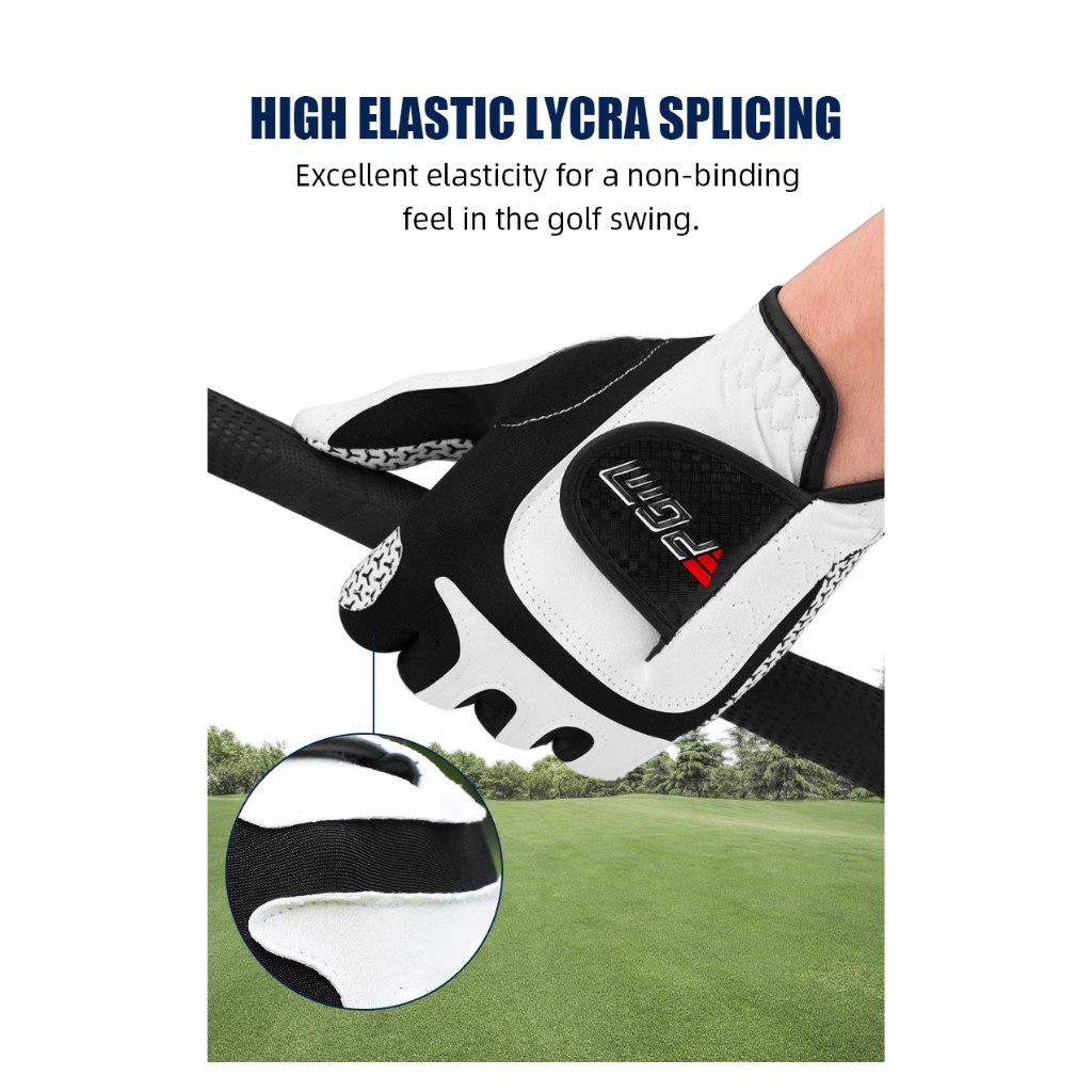 11GOLF ถุงมือกอล์ฟ ผู้ชาย ถุงมือเหนียวหนึบ PGM ST037 Golf Glove for men Lycra glove ราคา ถูกที่สุด ดีลบีเคเค แกลเลอรีภาพที่ 7
