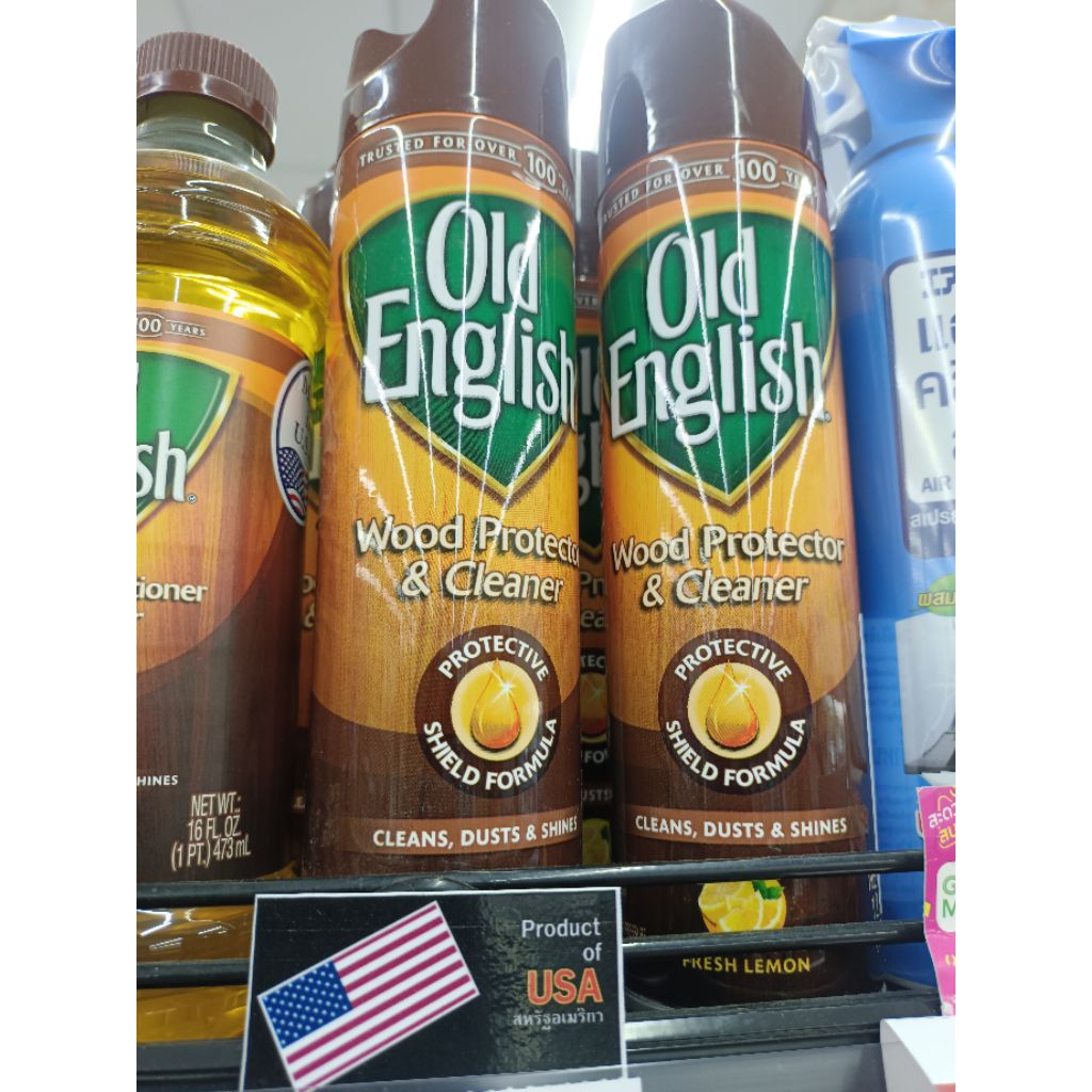 Old English furniture 354gสเปรย์ขัดเงาเฟอร์นิเจอร์ ราคาต่อ1ขวด