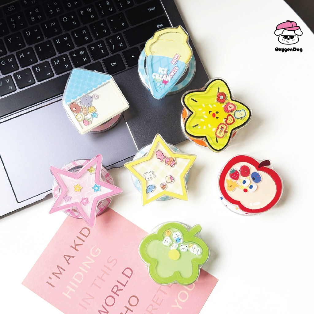 Oxygendog giptok แม่เหล็ก ลายการ์ตูน BB For iphone และเคสมือถือทุกรุ่น ที่เป็นแม่เหล็ก - รูปที่ 3