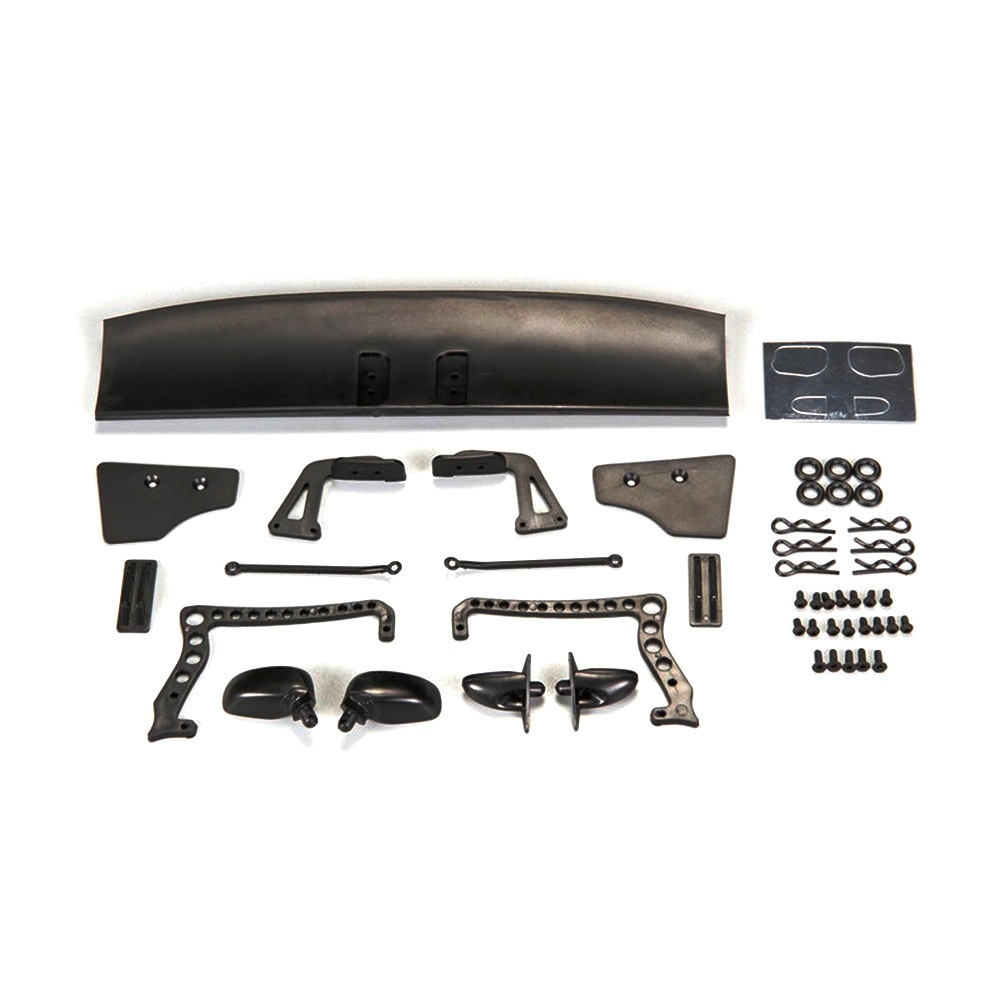R31 House SHIBATA DR GT Wing Mirror Set Type 2 For 1/10 RC Drift DR-WING02