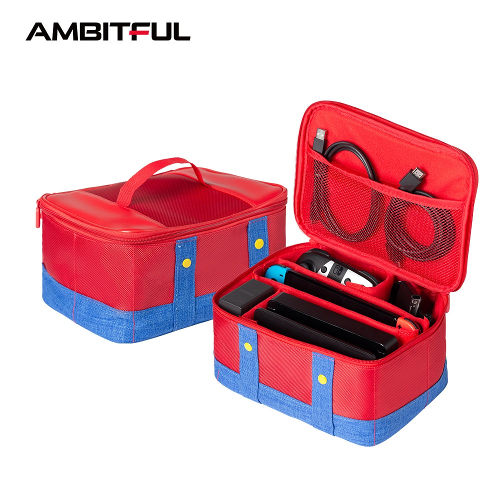 เคส กระเป๋า นินเทนโด มาริโอ้ Nintendo Switch Protective Case Travel Storage Bag Nintendo NX NS Game