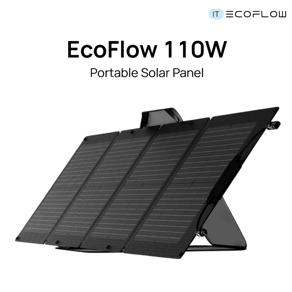 EcoFlow 110W Portable Solar Panel พลังงานสะอาด 110W