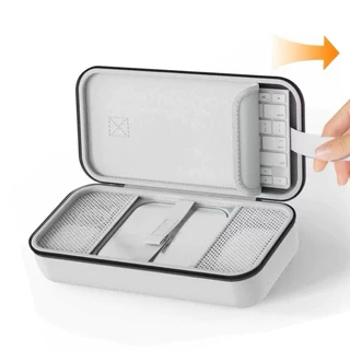 Strong Bag EVA For Mac Mini M4 กระเป๋าใส่อุปกรณ์แมคมินิ Hard Case Portable Bag Keyboard Accessories