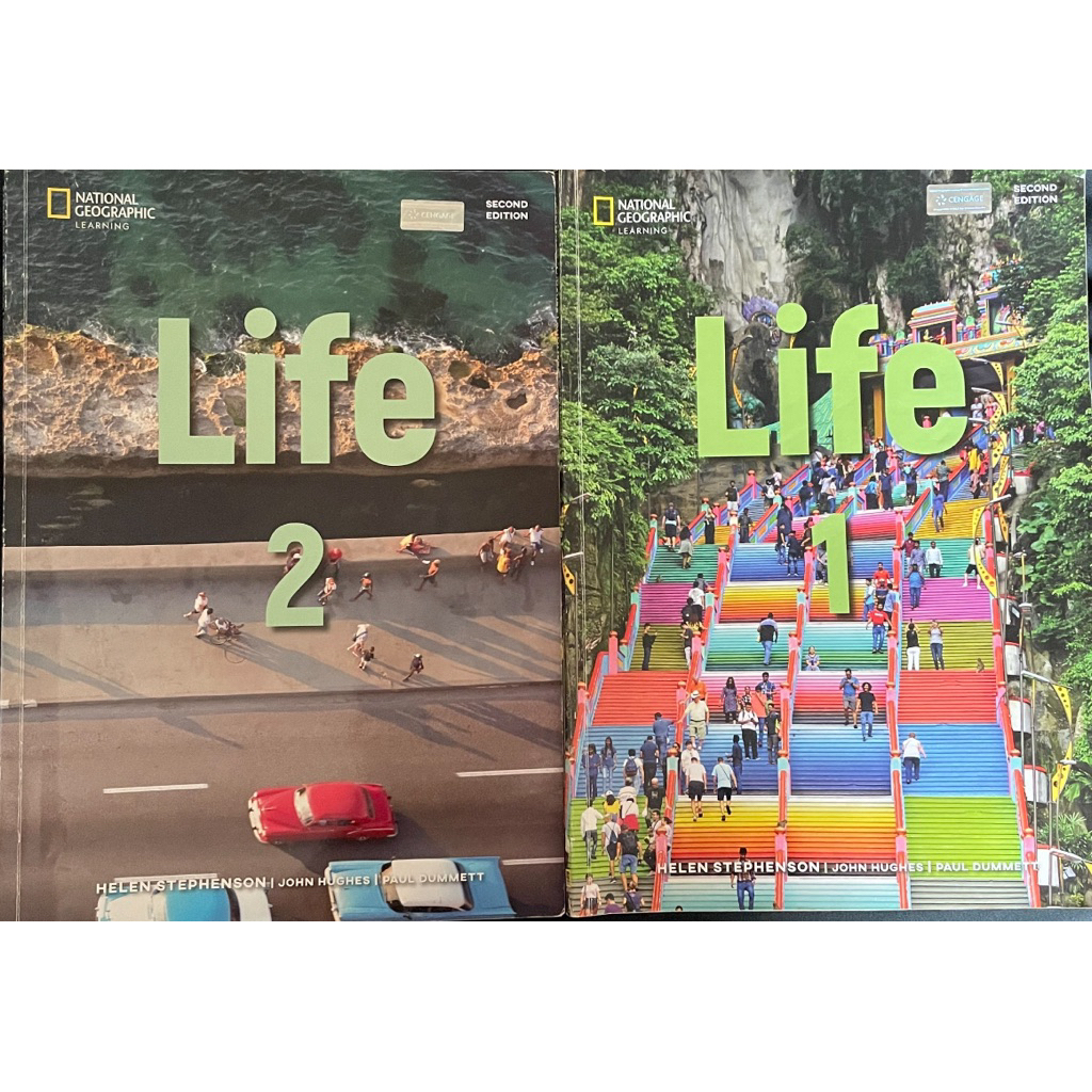 หนังสือภาษาอังกฤษLife1กับLife2 มช