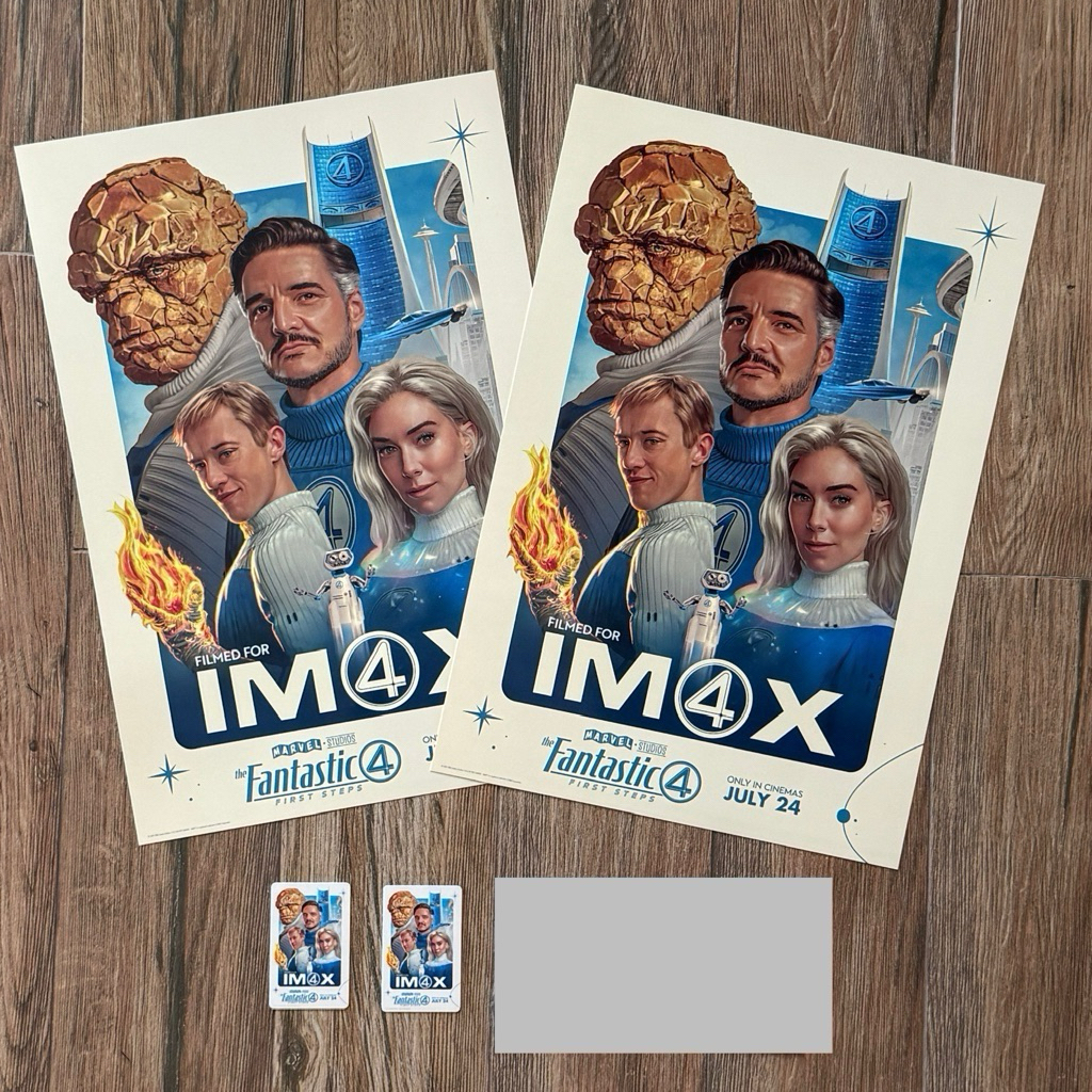 [ขายเป็น Set] Fantastic 4 ของสะสม โปสเตอร์แฟนแทสติก 4 Fantastic Four