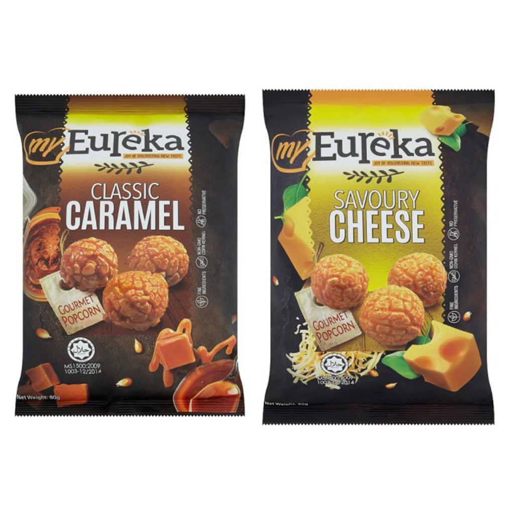 my Eureka Popcorn 80g ป๊อปคอร์น ยูเรก้า แบบถุง