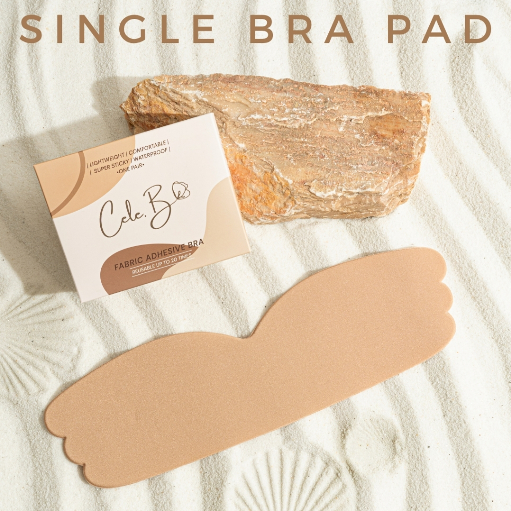 Cele.b บราแผ่นจัดทรง Single Bra pad บราอกชิด บราสาวอวบ PLUS SIZE กาวแน่น ติดทน