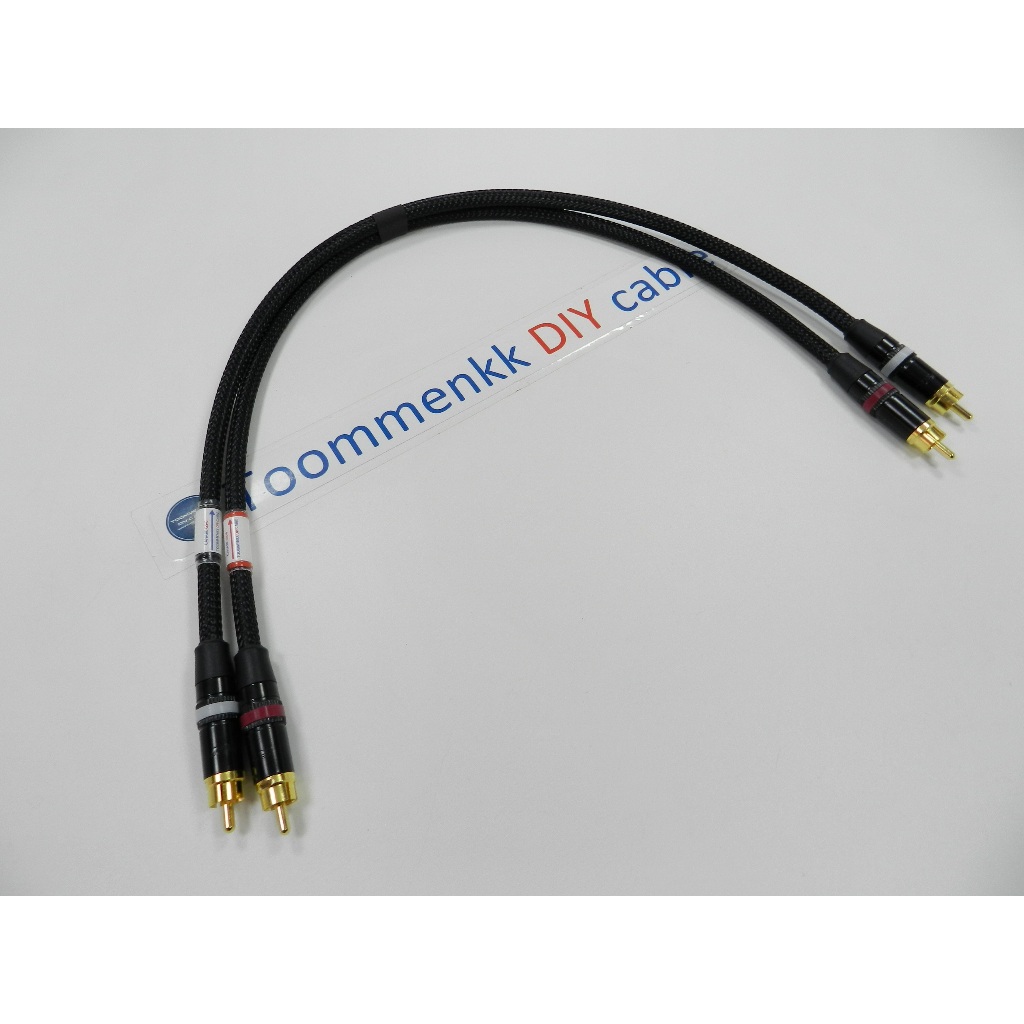 สายสัญญาณเสียง Rca to Rca รุ่นใหญ่ Canare GS-6 (สองเส้นคู่)