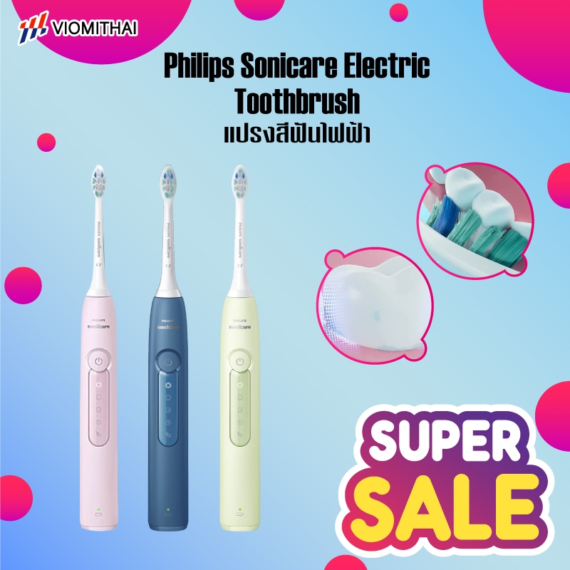 【ส่งจากไทย】Philips Sonicare Electric Toothbrush แปรงสีฟันไฟฟ้า HX5161/HX5181 กันน้ำ IPX7 แปรงสีฟัน