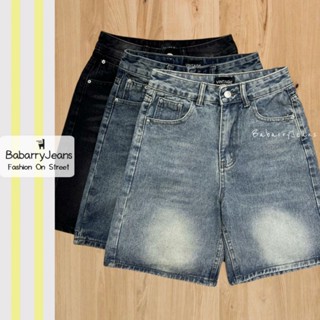 Babarry Style กางเกงขาสั้น ผญ รุ่นเบสิค (ฺBasic) เอวสูง ผ้าไ…