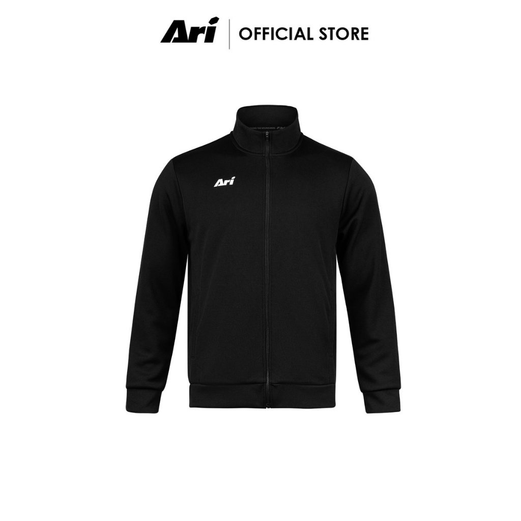 ARI ESSENTIAL TRACK JACKET - BLACK (AAP2697-01) เสื้อแจ็กเก็ต อาริ ESSENTIAL TRACK สีดำ