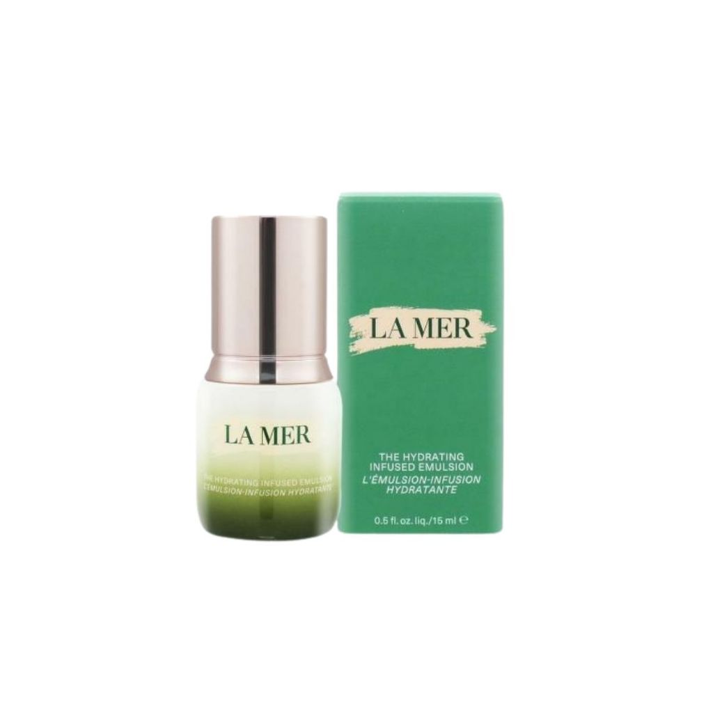 Lamer the hydrating infused emulsion 15ml. อีมัลชั่นสูตรแรกจากลาแมร์ ที่บางเบาดุจขนนก ช่วยเติมความชุ