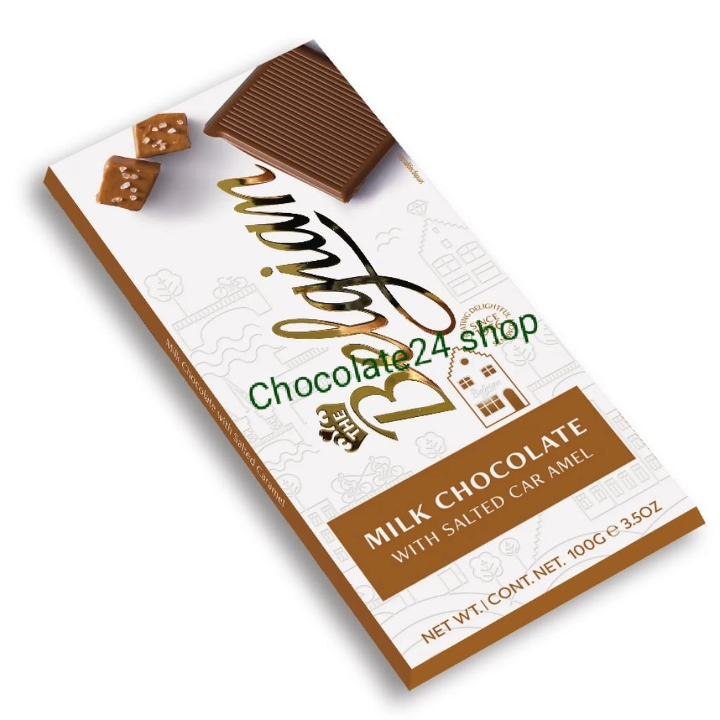 Belgian Chocolate ช้อคโกแลตนำเข้าจากเบลเยี่ยม ขนาด100กรัม