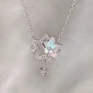 สร้อยคอขายดี สร้อยคอน่ารักๆ ดาวห้าแฉก หลากหลายสไตล์ สวยงาม เหมาะสำหรับนักเรียนนักศึกษา พร้อมส่งจากไทย