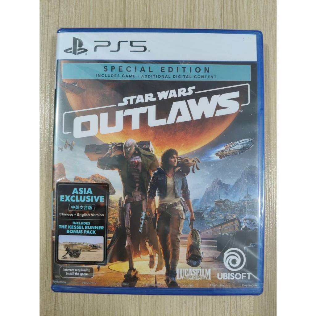 มือ 1 PS5 Star Wars Outlaws Special Edition (Z3/Asia) Eng ของใหม่ในซีล