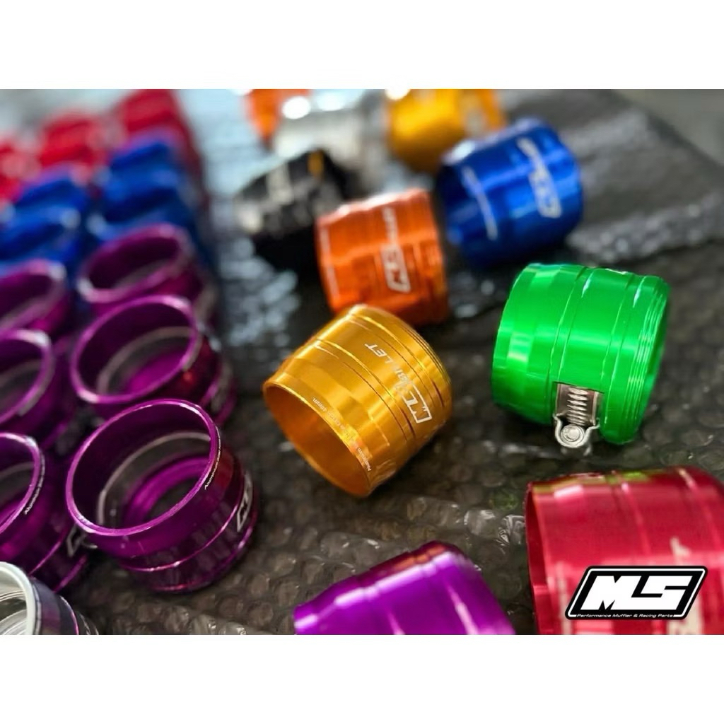 ✅ปลอกรัดท่อยางหม้อน้ำอลูมิเนียม เม้งซัง🔥 MS Thailand ขนาด 48 มิลลิเมตร ⭕️ราคาต่อปลอกรัด1คู่⭕️