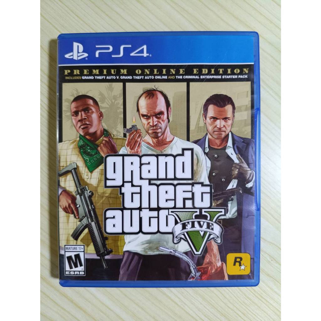 (มือ2) PS4​ -​ GTA 5 Grand Theft Auto V (z.all)**อ่านรายละเอียด