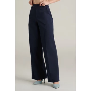 Mc JEANS กางเกงผู้หญิง ขายาวทรงปลายขากว้าง Wide leg เอวสูง MCCZ028 MC JEANS X YKK