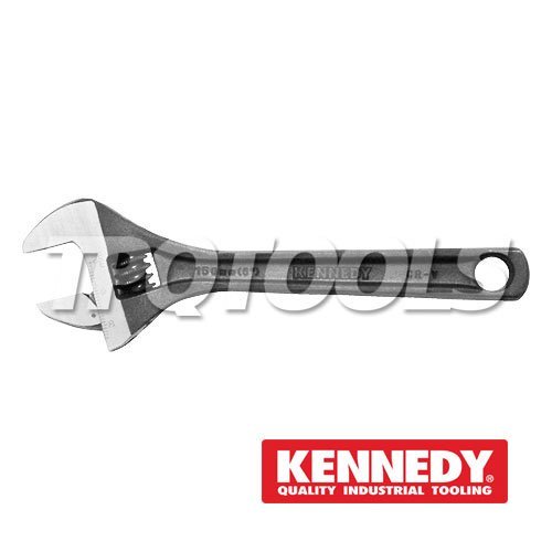 ประแจเลื่อนสีดำ6"PHOSPHATE FINISH ADJUSTABLE WRENCHES KEN501-0060K "KENNEDY" รับประกันสินค้าแท้ 100%