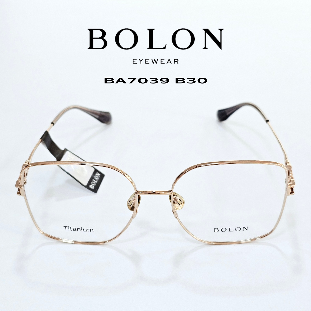 กรอบแว่นตา BOLON แท้ 100% รุ่น BA7039 B30 ขนาด 55-17-148 C1
