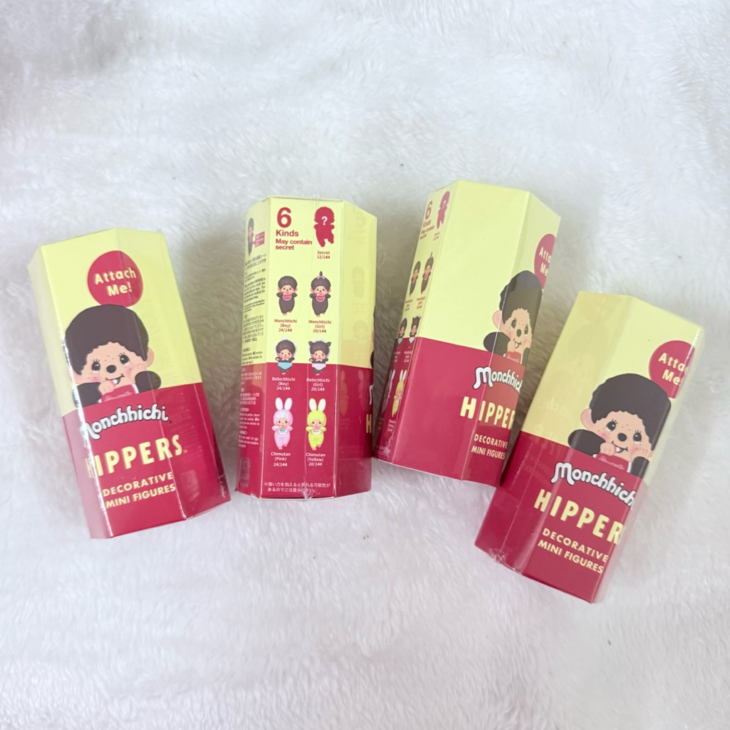 🧡พร้อมส่ง🧡 Monchhichi hippers กล่องสุ่มที่ติดโทรศัพท์