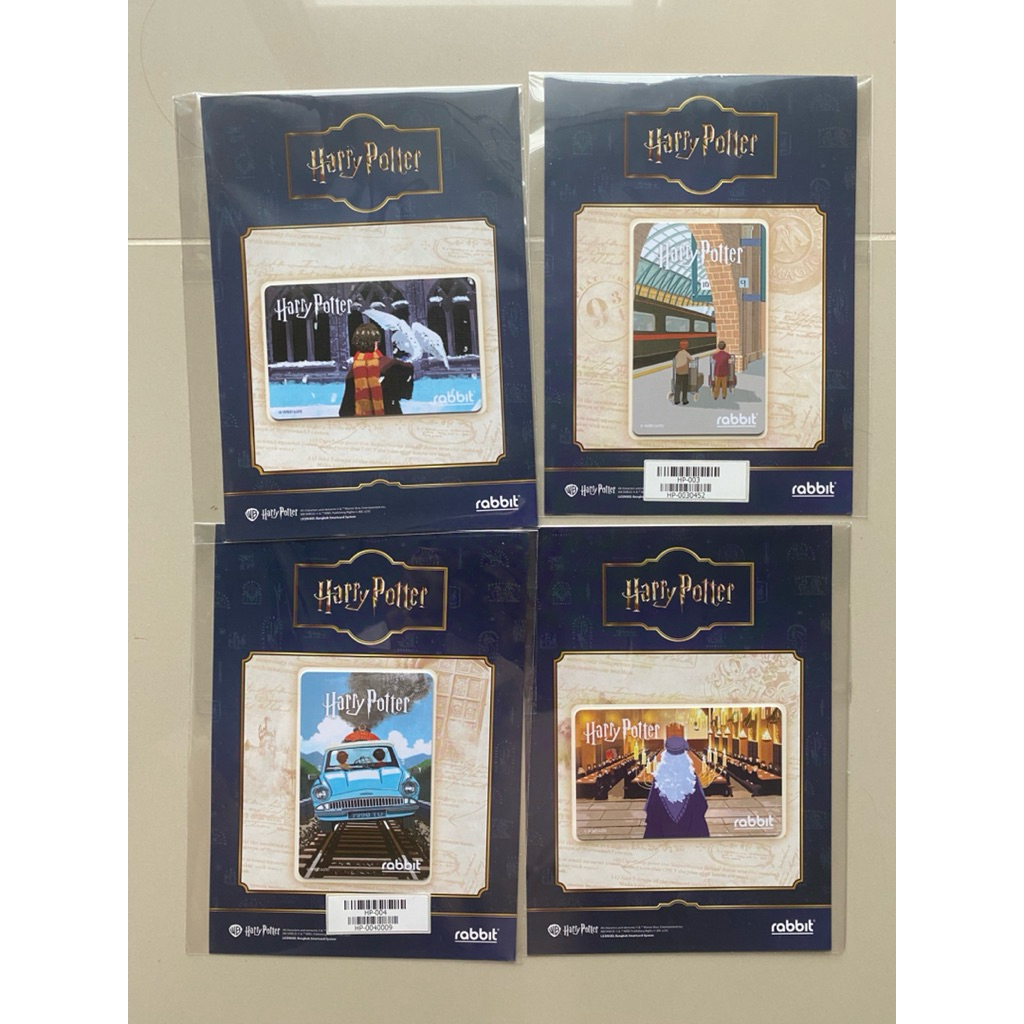 VDO✅ พร้อมส่ง - บัตร แรบบิท Rabbit card harry potter บัตร BTS รถไฟฟฟ้า