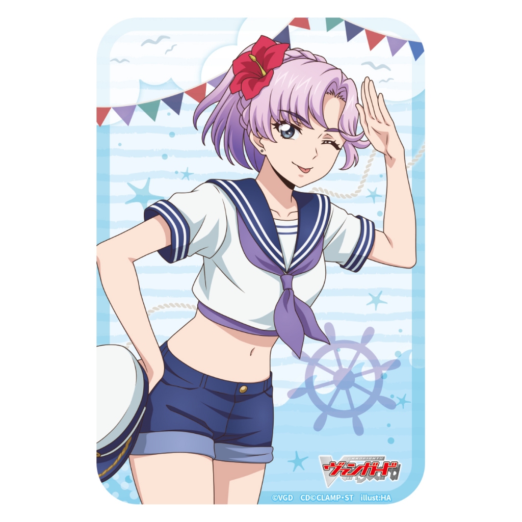 Bushiroad Sleeve Vanguard Vol.155 Nao Inaben Marine Style Ver.