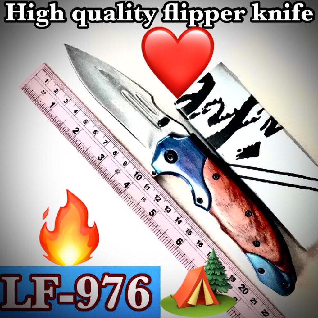 High quality flipper knife LF-976 for collection and camping 🏕️