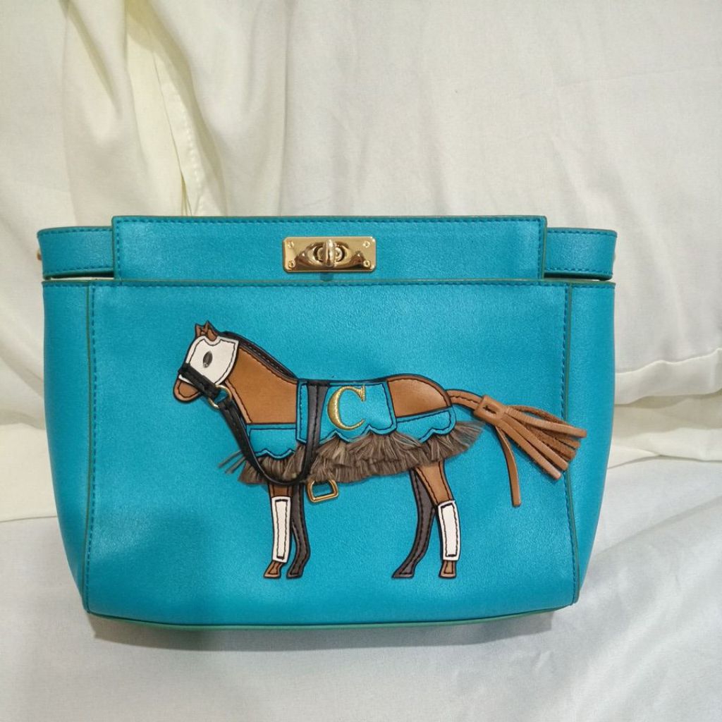 กระเป๋าหนังแท้สะพายข้างมือสองงานแบรนด์lapalette