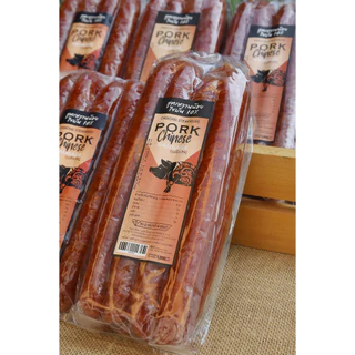 Chokchai กุนเชียงหมู (สูตรหวานน้อย) ไขมัน 10% หมูล้วน ขนาด 500กรัม และ 1,000กรัม ของฝากฟาร์มโชคชัย