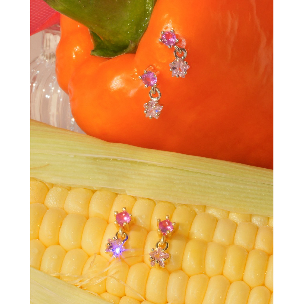 Thelucy Jemma star stud earrings