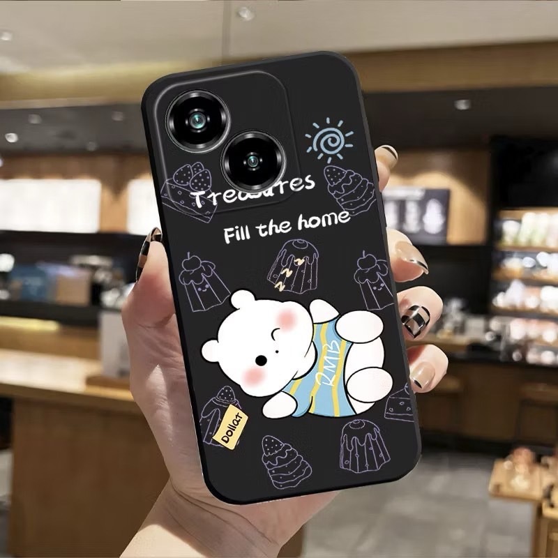 เคสสําหรับ ZTE Blade A35E ลายน่ารัก ซิลิโคนการ์ตูนเคสโทรศัพท์สําหรับ ZTE blade A35e ใหม่แฟชั่นสี🔥พร้