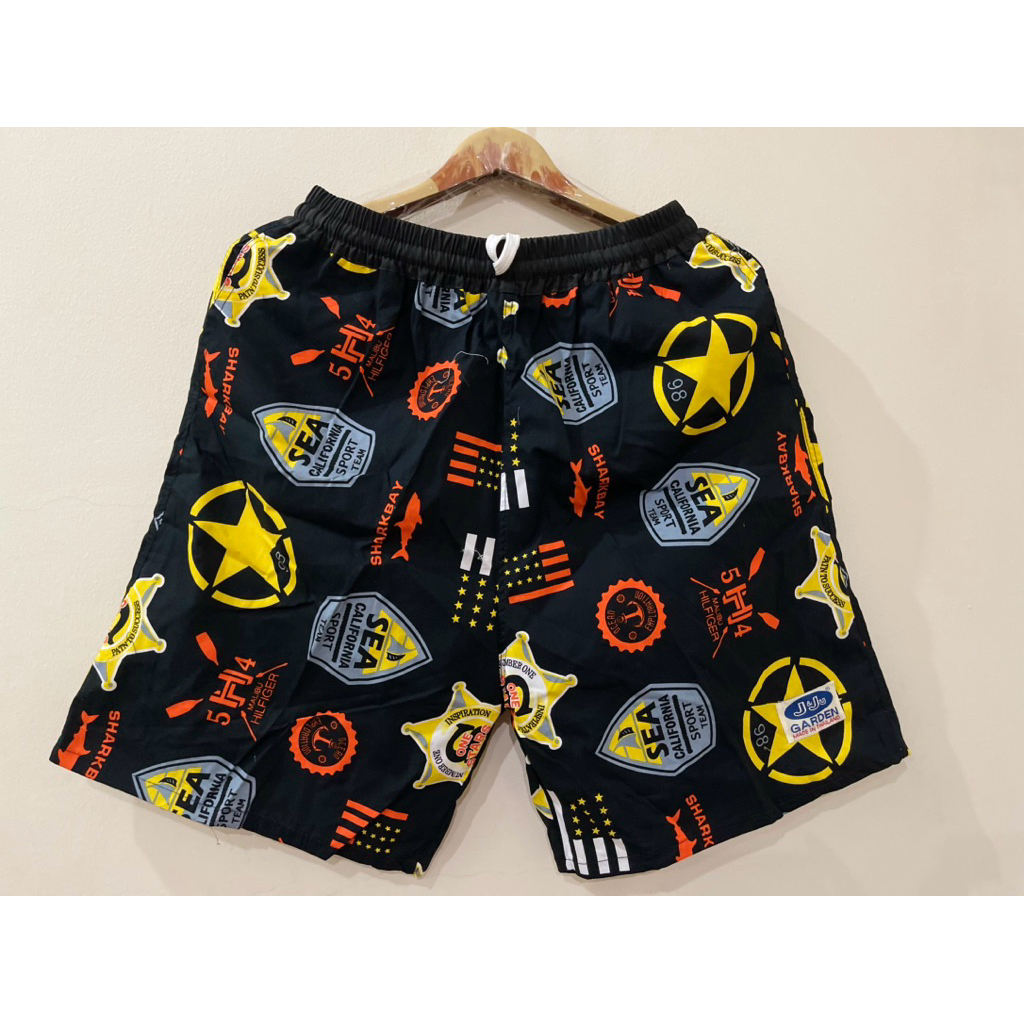 กางเกงขาสั้นเจเจลายสมอดาวน์มาใหม่สีสวยครบไซร์💢Size M L XL💢