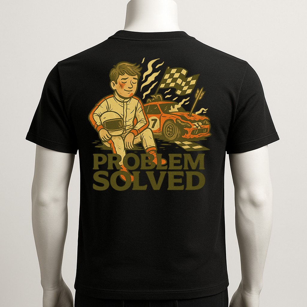 [Double You Shirt] เสื้อยืดของคนอดทน  PROBLEM SOLVED – T-Shirt Collection