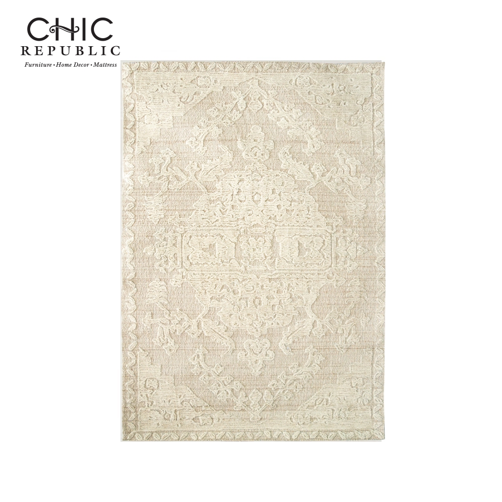 พรม CHIC REPUBLIC VELORA 200X240 ซม. สีขาว_0